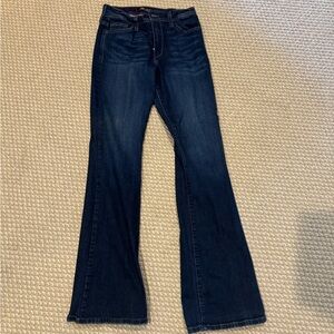 Fran Denim Jeans - Ellen Flare Dark Wash (Size 27)